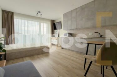 Parduodamas 1 kambario studijos tipo butas Kunigiškių g., Palangoje