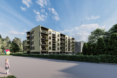 Parduoamas 3 kambarių naujos statybos A++ klasės butas Smilgų g. 2B, Palangoje